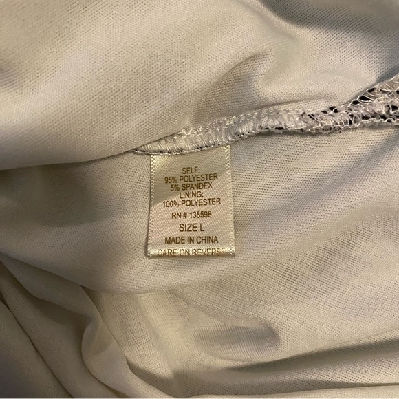 Sneakskin Pattern Black and White Bodycon Dress size L - Picture 9 of 10